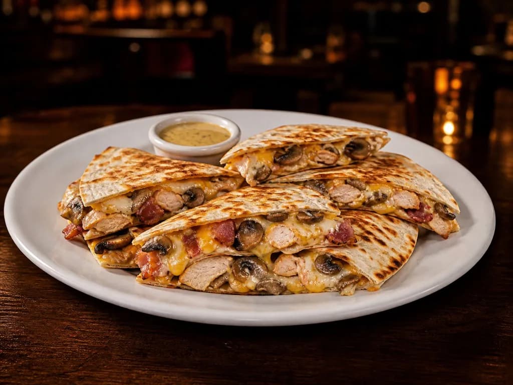 Alice Springs Chicken Quesadilla on the Outback menu