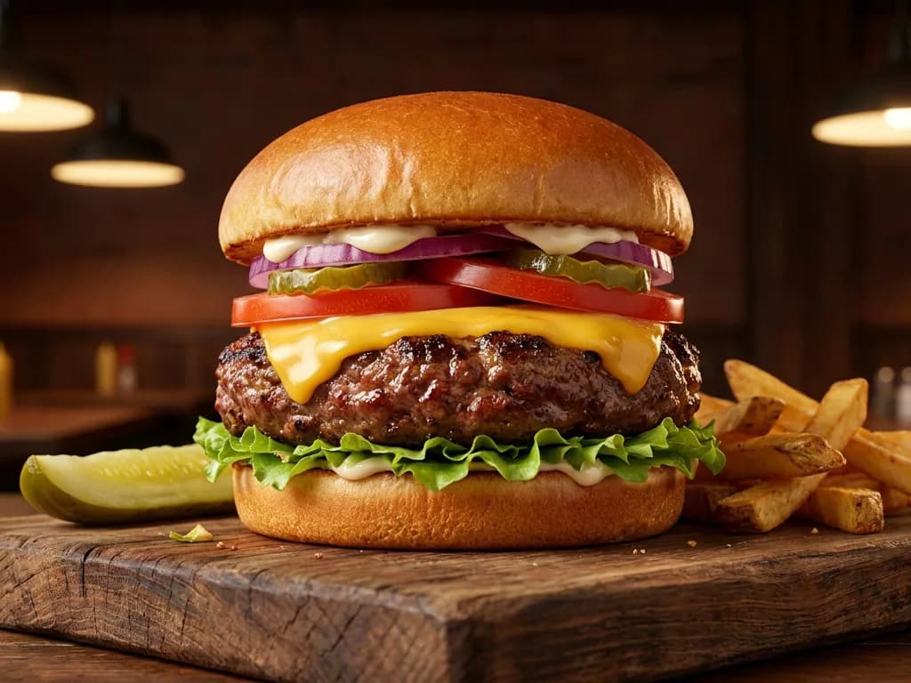 Outback Steakhouse The Classic Aussie Burger