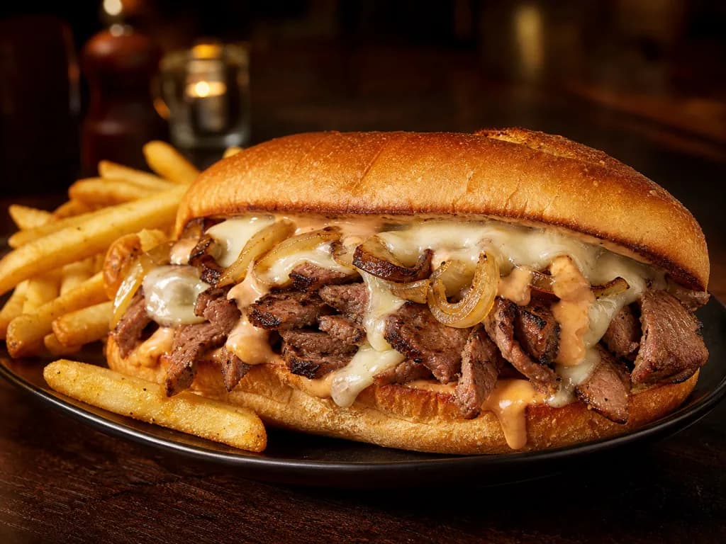 Aussie Steak Sammie on the Outback menu