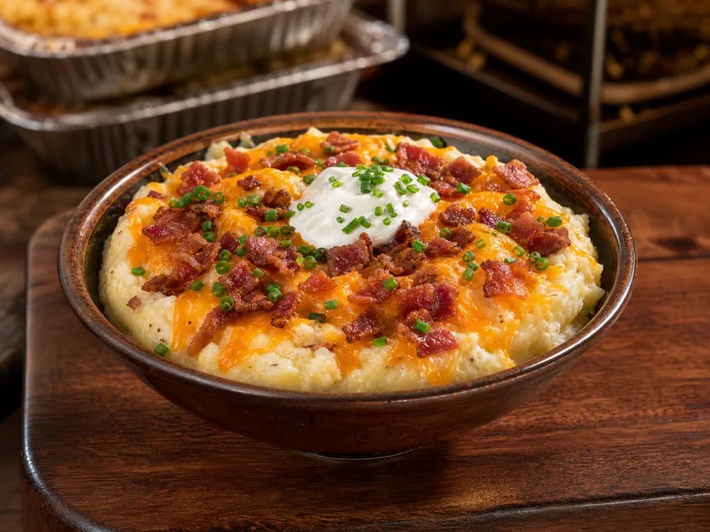 Loaded Mashed Potatoes on the Outback menu