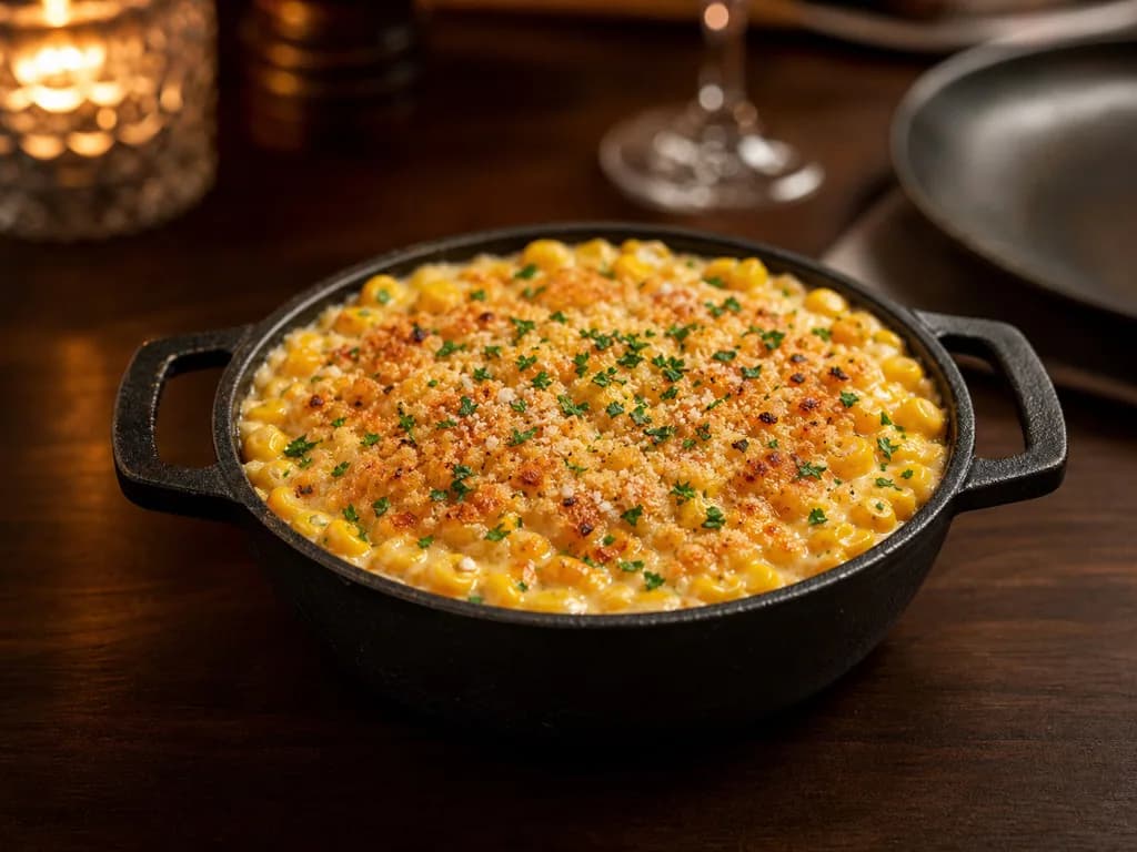 Parmesan Creamed Corn on the Outback menu