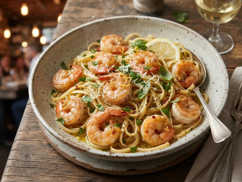 Outback Steakhouse Shrimp Scampi Pasta