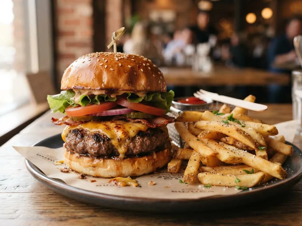 Outback Steakhouse Steakhouse Burger Lunch