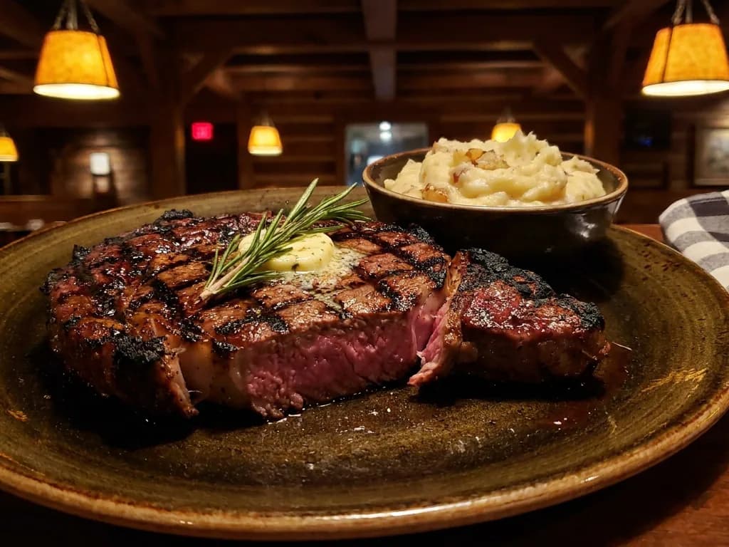 Ribeye 12oz at Outback Steakhouse