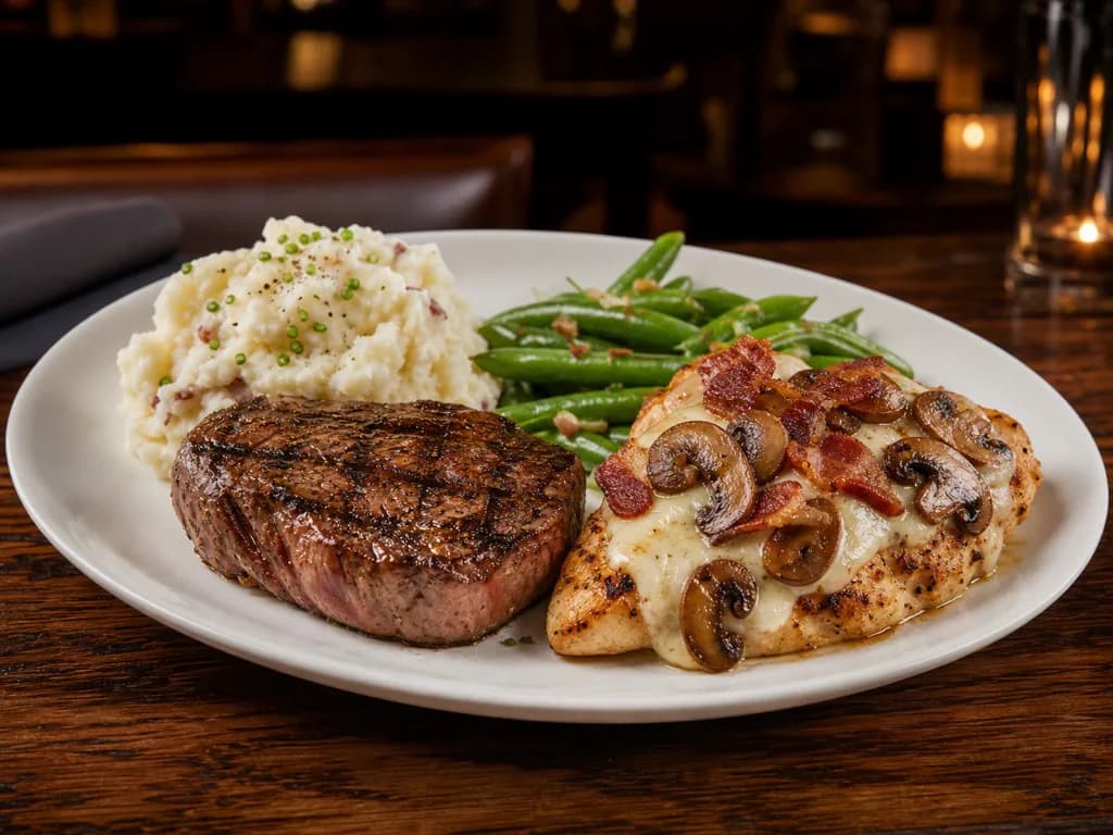 Sirloin & Alice Springs Chicken on the Outback menu