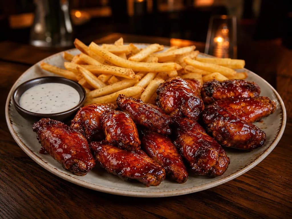 Sweet BBQ Kookaburra Wings Entrée on the Outback menu